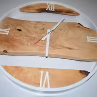 ساعت دیواری روستیک(( شبتاب)) 50 سانتی متر