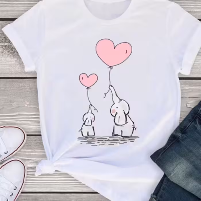 تیشرت نخ پنبه سوپر فیل و قلب 

نخ و پنبه سوپر کیفیت عالی