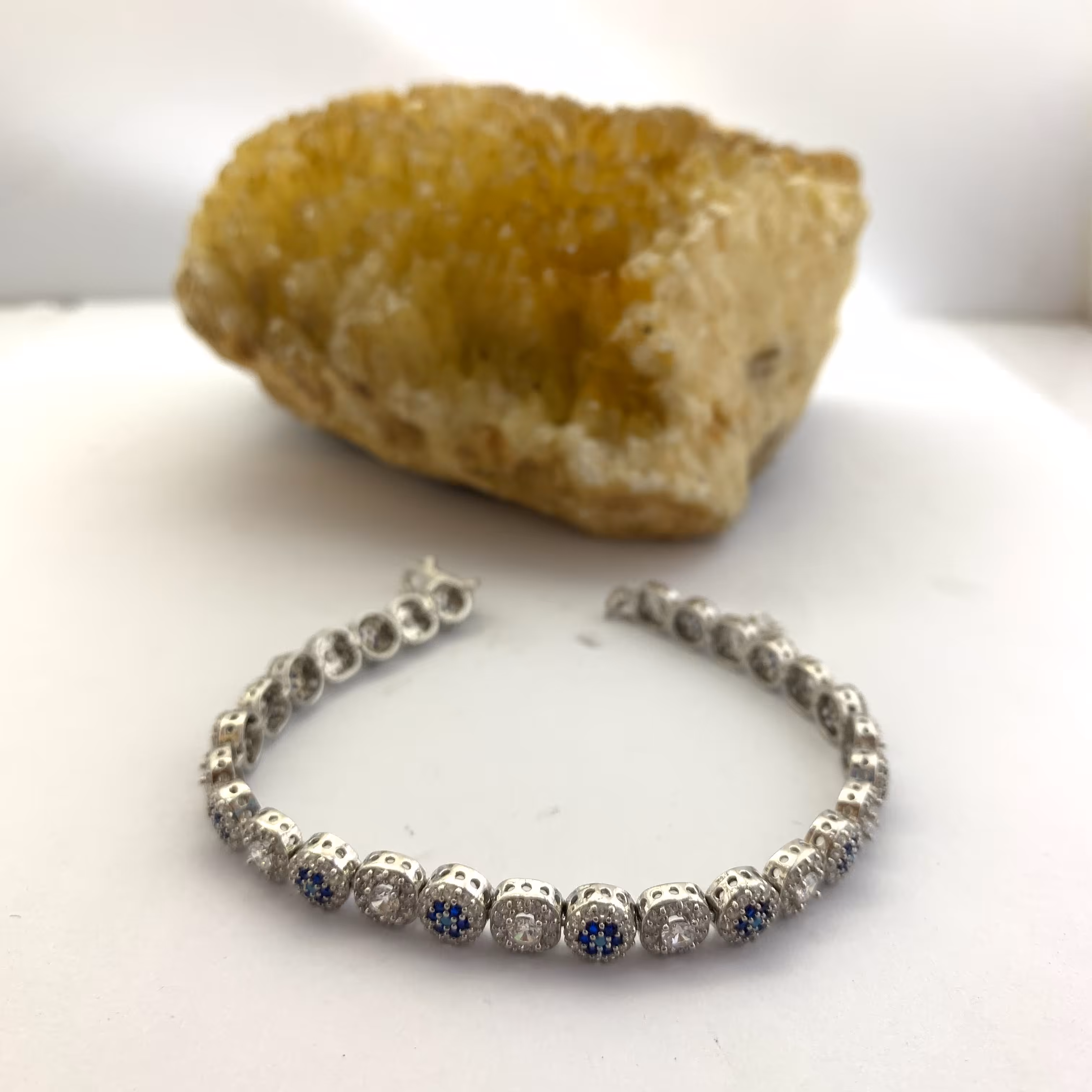 دستبند نقره زنانه فلاور 