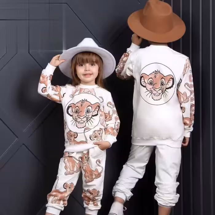 ست بلوز و شلوار پاییزه اسپرت بچگانه