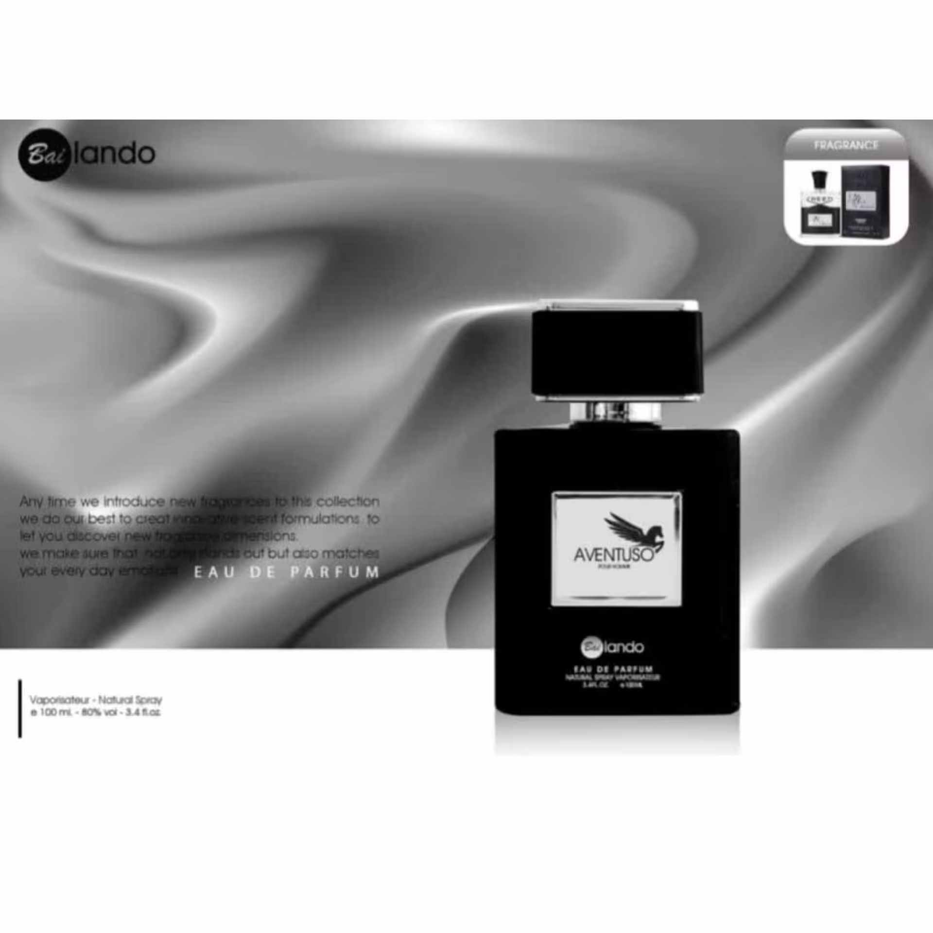 ادکلن بایلندو مدل اونتوس   ادکلن اونتوس حجم 100میل   ادکلن بایلندو  اونتوس   بایلندو