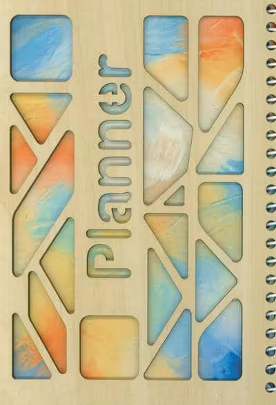 دفتر برنامه ریزی اشکال (پلنر سالانه،کد 908)،(سیمی،لیزری)