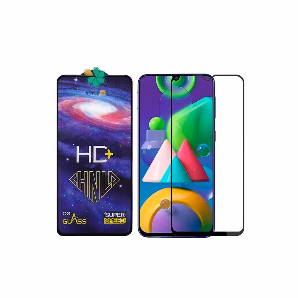 گلس فول گوشی سامسونگ Samsung Galaxy M21 مدل HD Plus