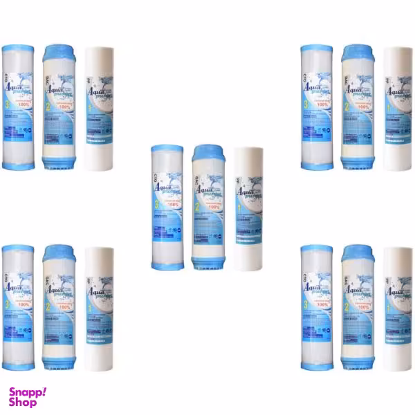 فیلتر دستگاه تصفیه آب آکوا پیورست مدل LX-15 بسته 15 عددی