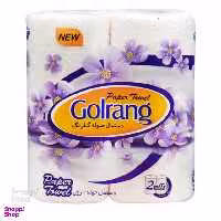 دستمال حوله گلرنگ 2 رول