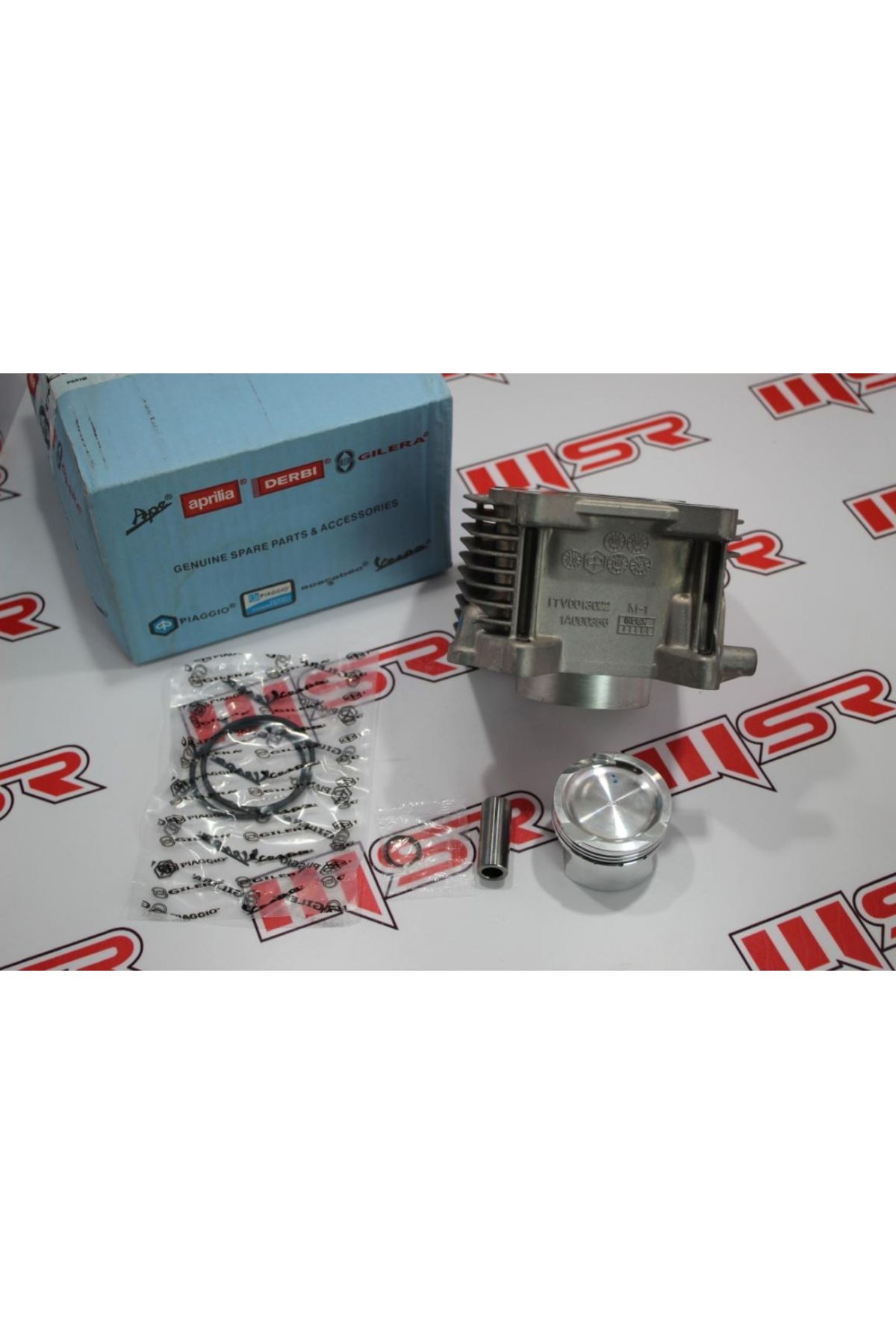 لوازم یدکی موتورسیکلت VESPA LX 125 کیت سیلندر پرواز یک کیفیت Genel Markalar