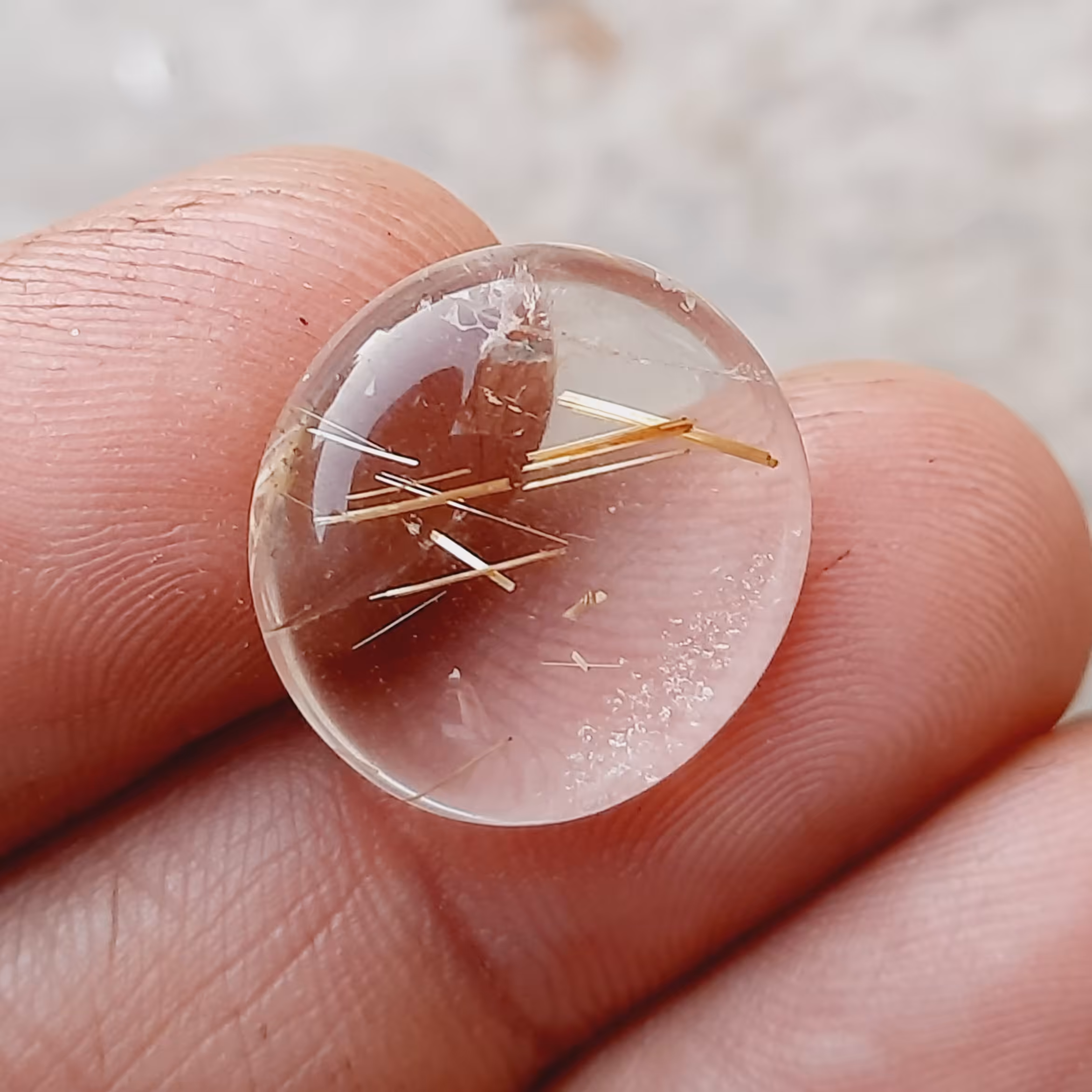 نگین سنگ دُر موردارطبیعی