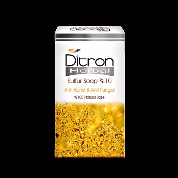 صابون گوگرد 9 درصد دیترون وزن 110 گرم