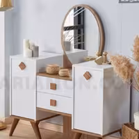 میز آرایش طرح عروسدهزینه ارسال با پس کرایه باربری با مشتری میباشد