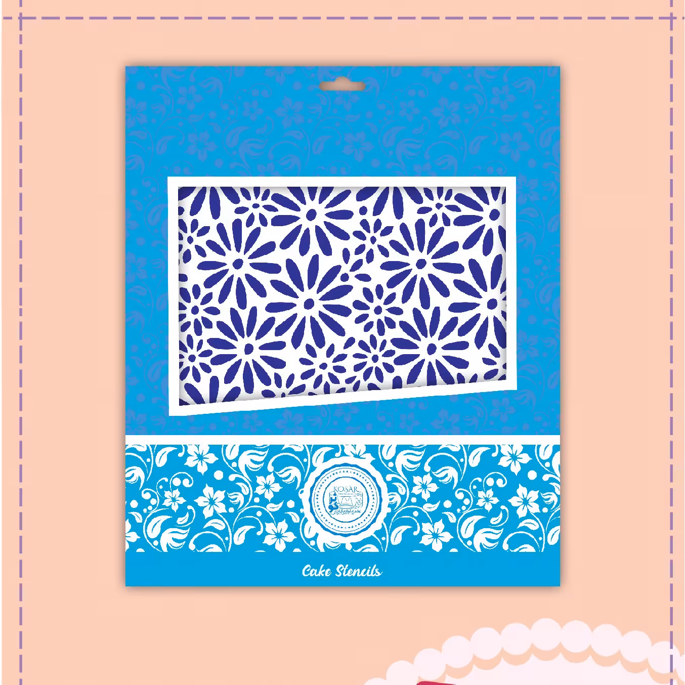 استنسیل کیکسازی و قنادی