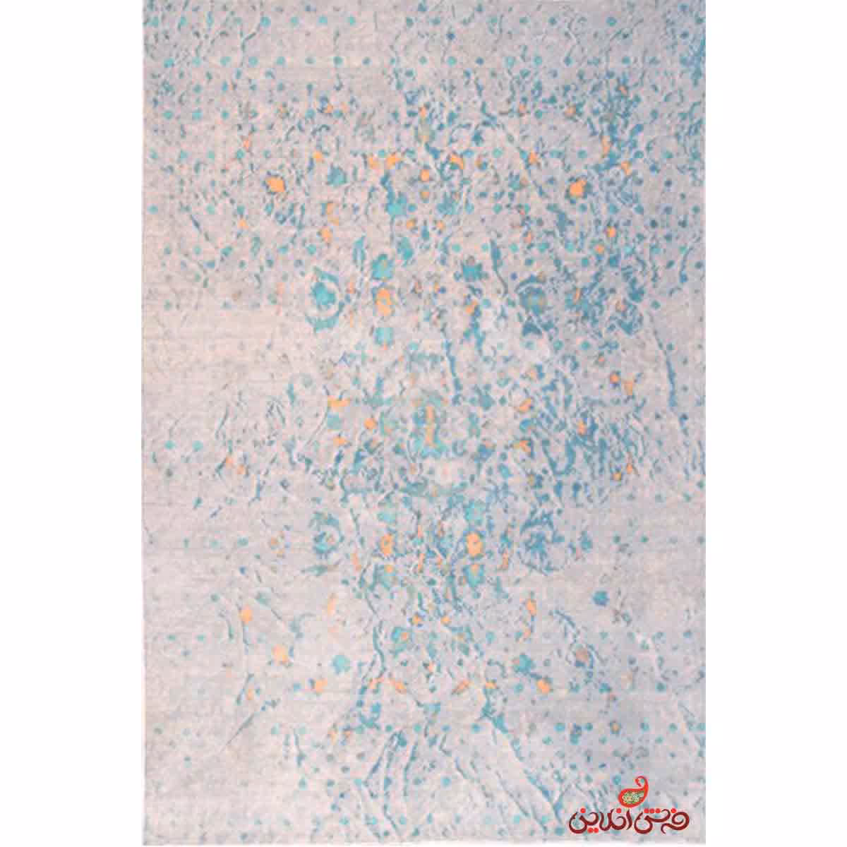 فرش ماشینی کلاریس کلکسیون کهنه نما کد  100632