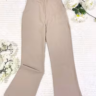 شلوار مام کتان