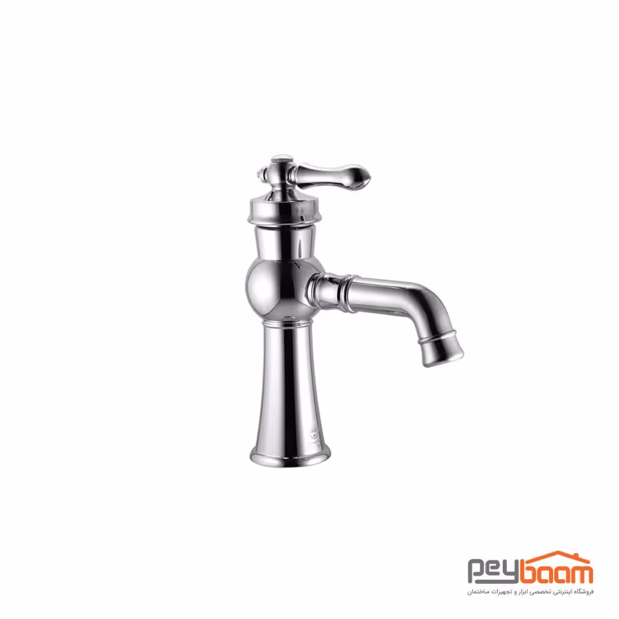 شیر روشویی درخشان مدل آکوا