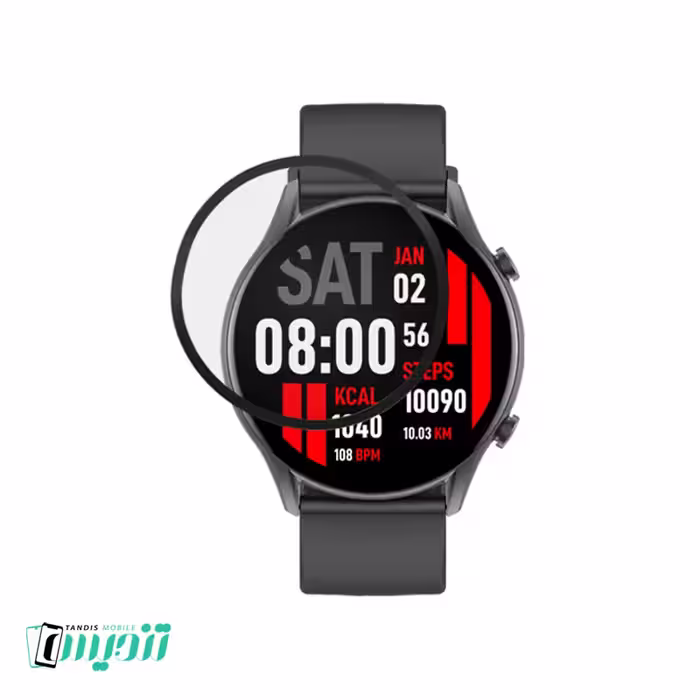 محافظ صفحه نمایش گلس مناسب ساعت هوشمند Kieselect Watch KR - زنگوله