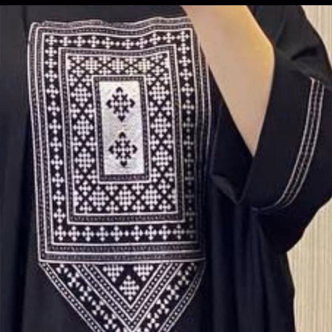 مانتو بلند عبایی.عبایی قواره دار.قد 130.کرپ کش.زنانه