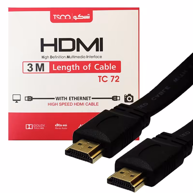 کابل 3 متری HDMI تسکو TC 72