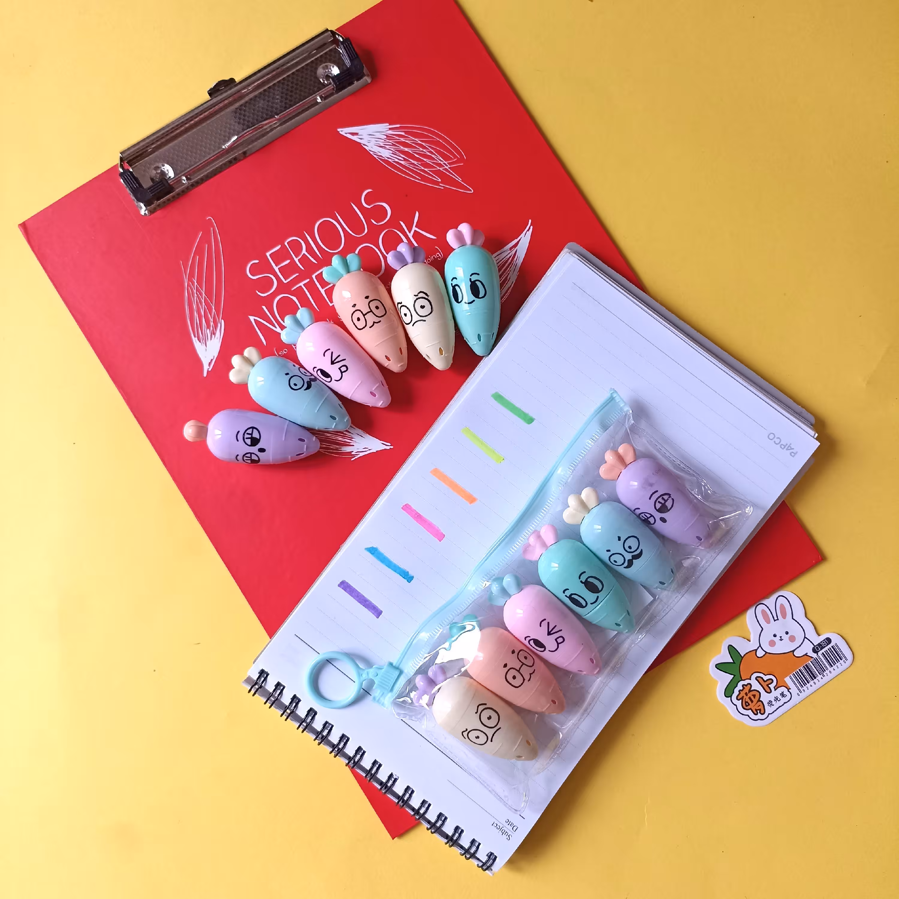 هایلایتر فانتزی شش تایی