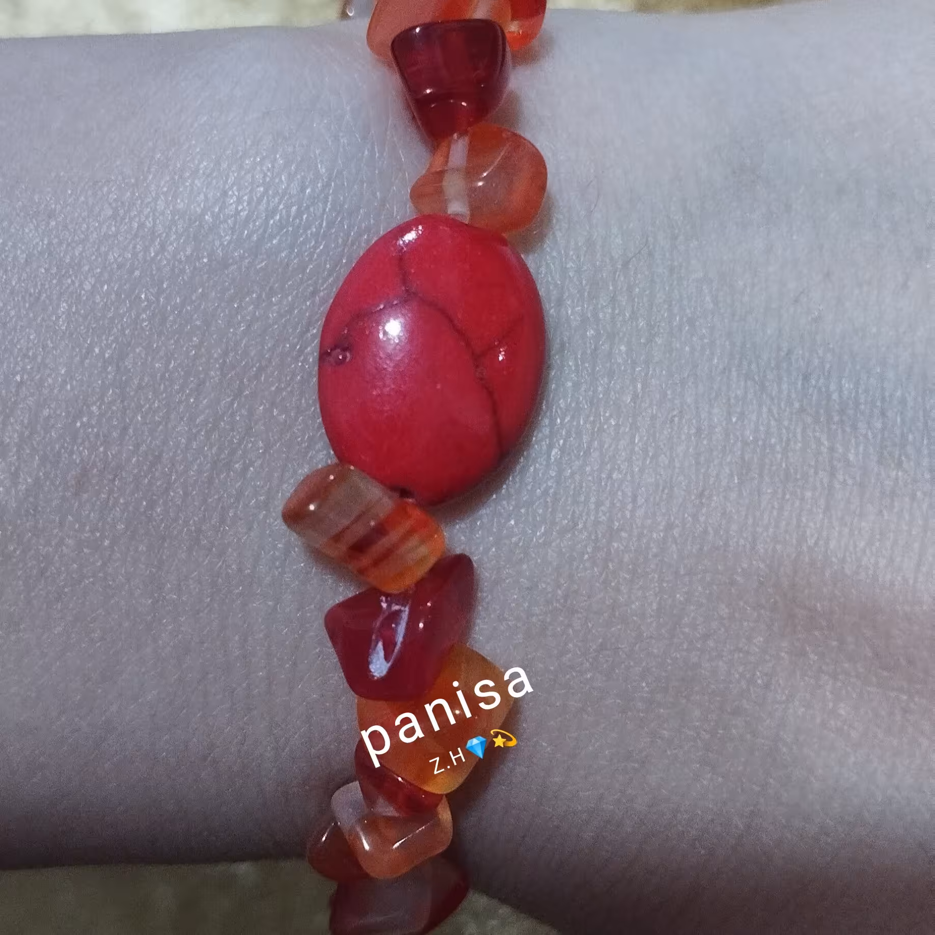 دستبند سنگ شکسته بسیارشیک