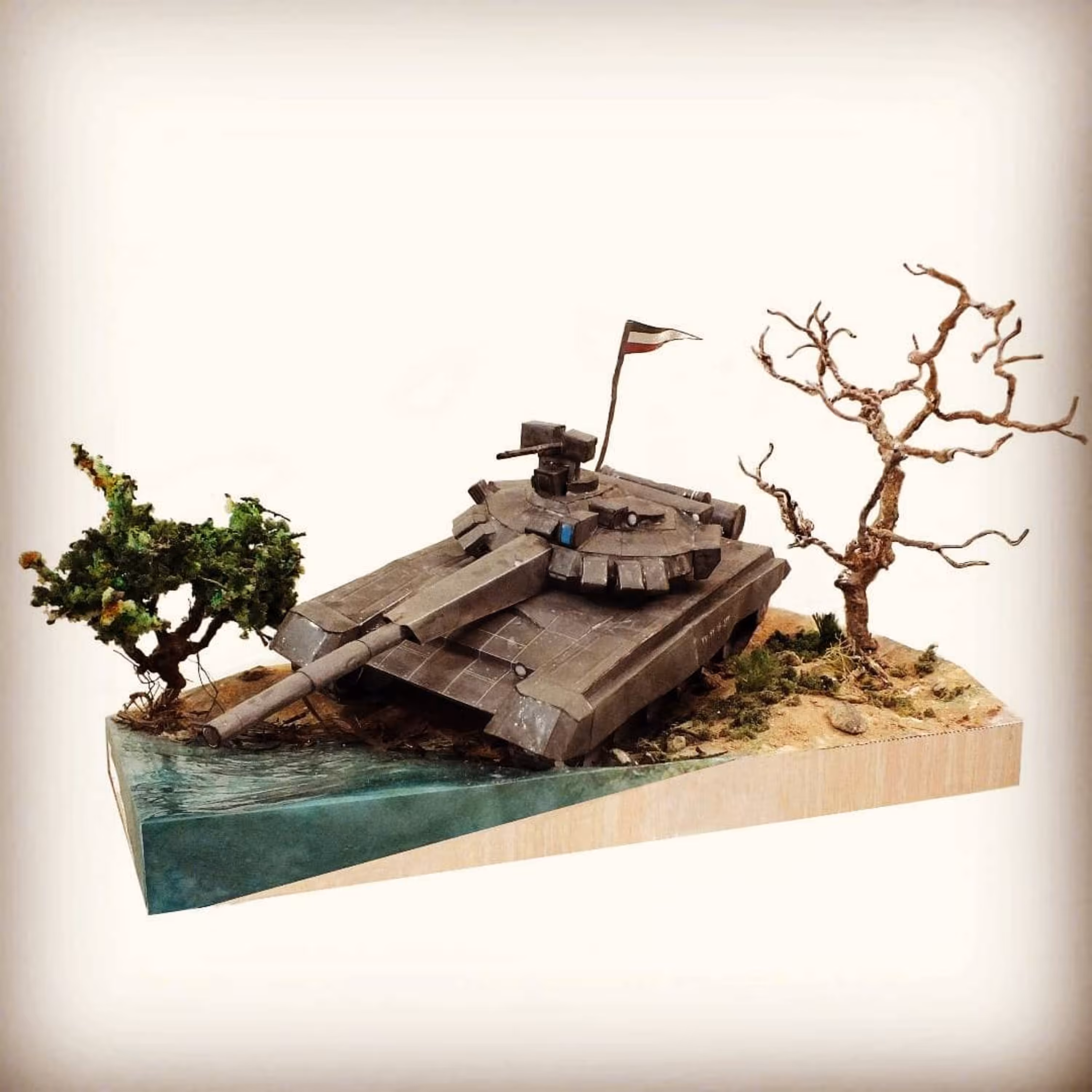 کیت ساخت دیورامای تانک