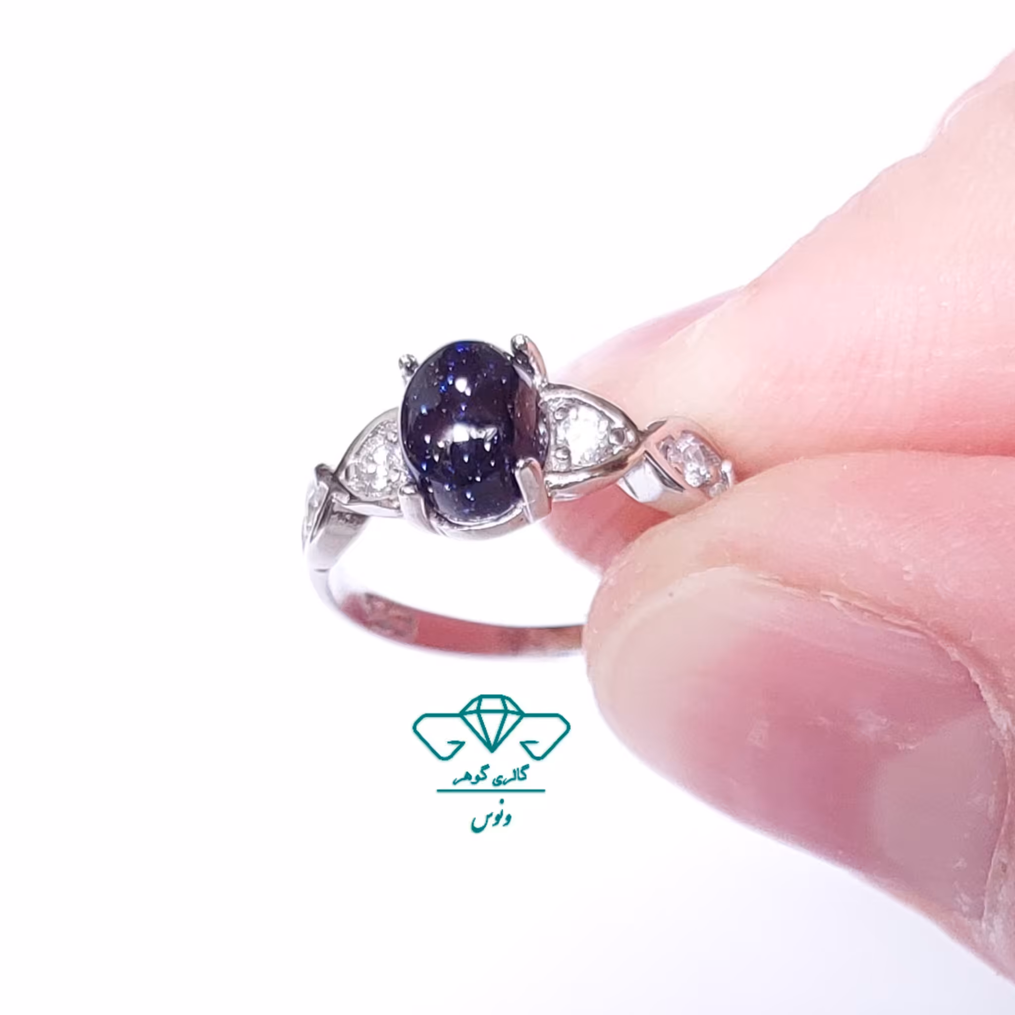 انگشتر نقره زنانه دلربا
