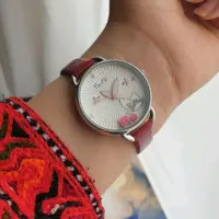 ساعت دخترانه تیانمی بند چرم