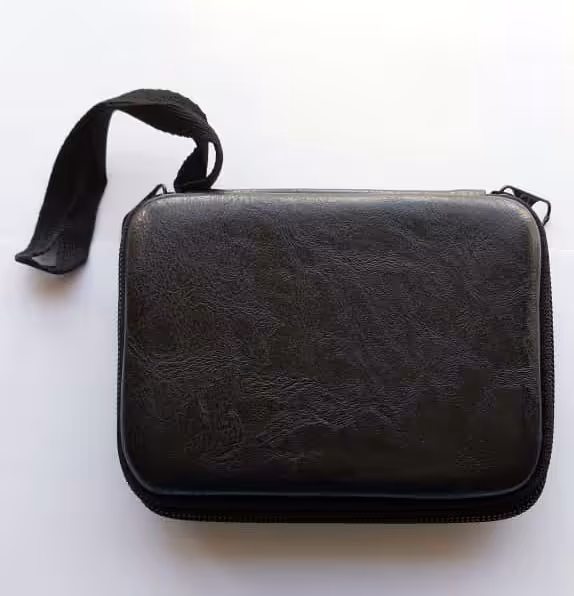 کیف هارد اکسترنال طرح رویه چرم 12*15Bag Hard External 12*15 Black