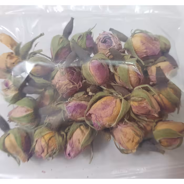 گل محمدی غنچه و خشک صده در آفتاب نه دستگاه