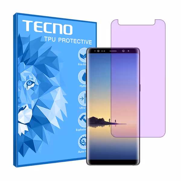 گلس سامسونگ Galaxy Note8 مدل آنتی پرپل برند تکنو کد S