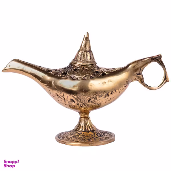 ماکت تزیینی برنزی مدل چراغ جادو کد 1