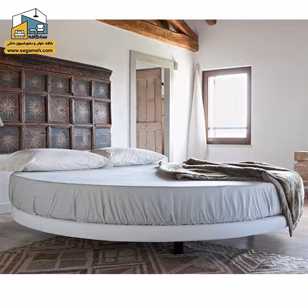 تخت خواب گرد مدل BR08 - فروشگاه سه گامه