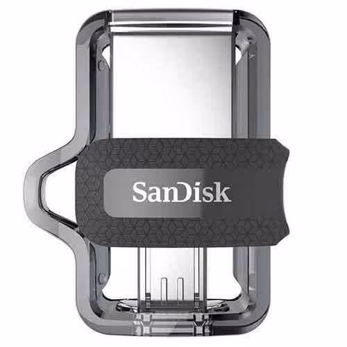 فلش مموری سن دیسک مدل Ultra Dual Drive M3.0 ظرفیت 64 گیگابایت