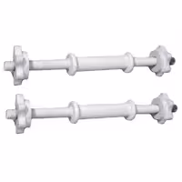 دسته دمبل خانگی مدل 2022 بسته 2 عددی | سفید