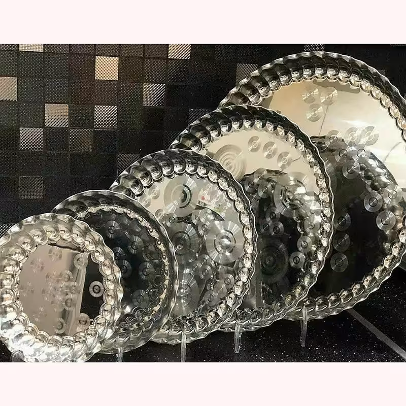 سرویس سینی 5 سایزی لب کنگره ای