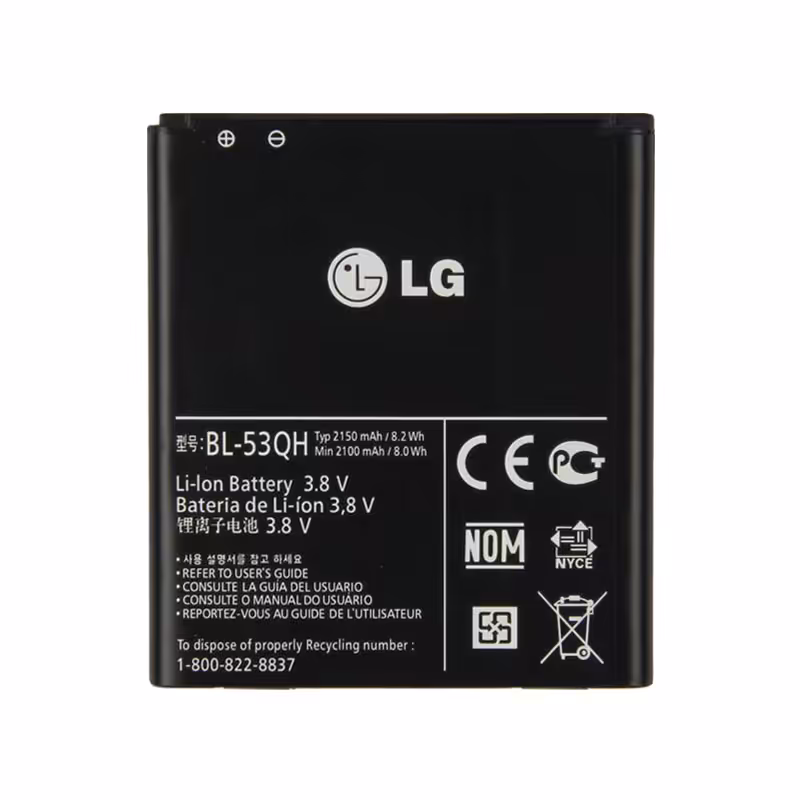باتری اصلی ال جی LG Optimus L9 مدل BL-53QH