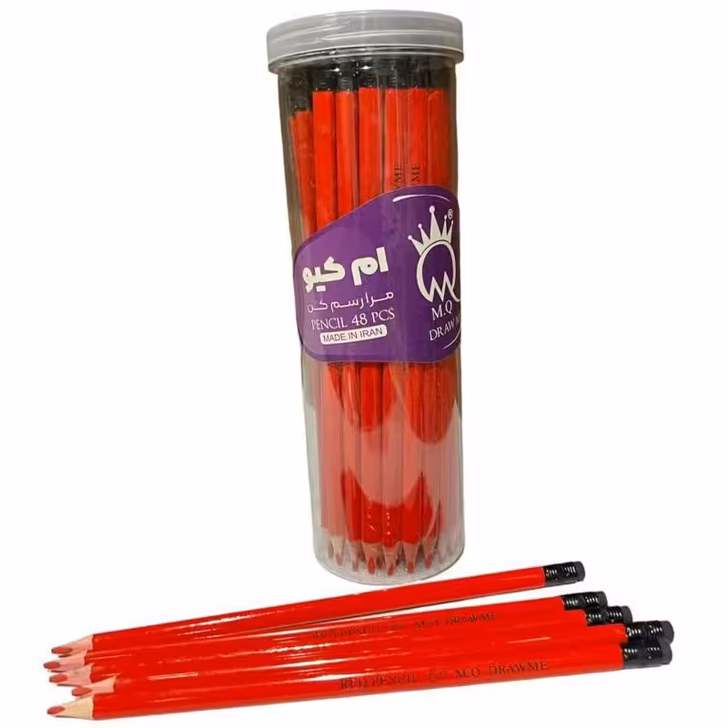 مداد قرمز MQ  هر بسته 5 عددی