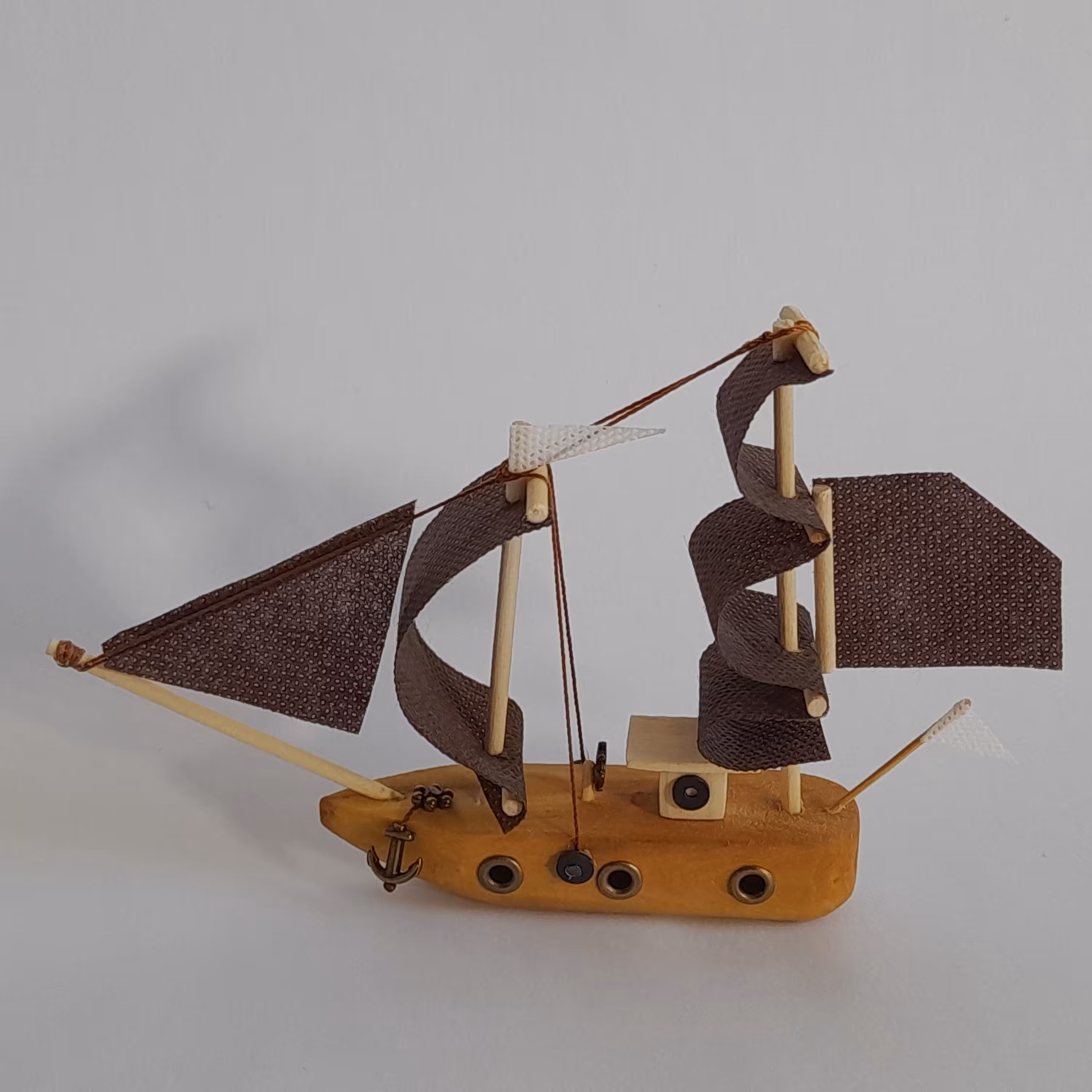 کشتی چوبی فسقلی