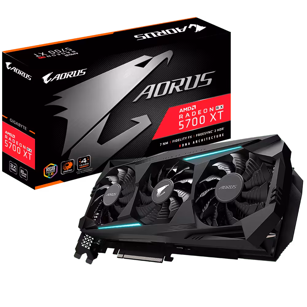 کارت گرافیک گیگابایت AORUS RX5700XT 8G