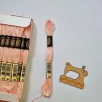 نخ گلدوزی پنگوئن گلبهی روشن 353