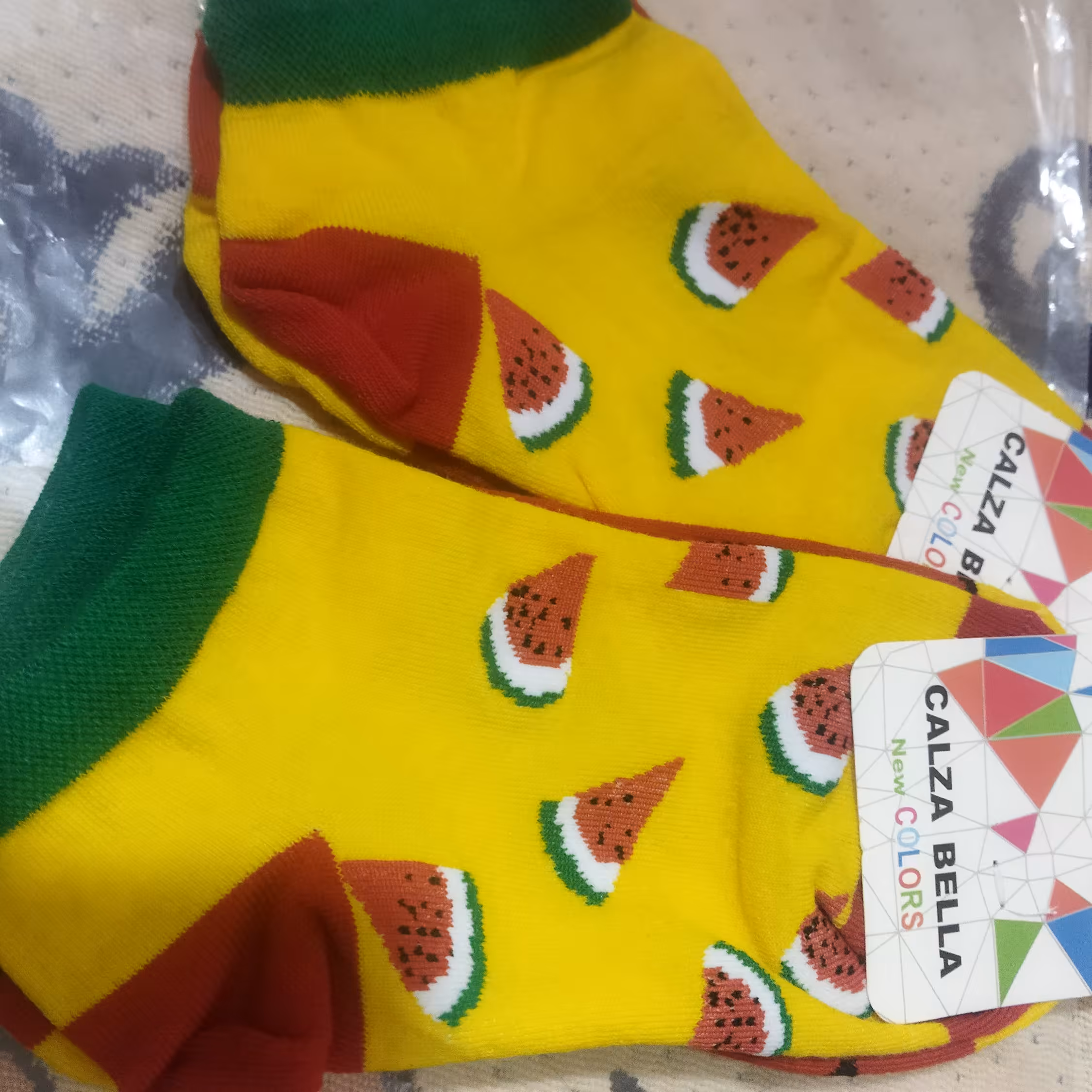 جوراب هندونه ای  یک جفت