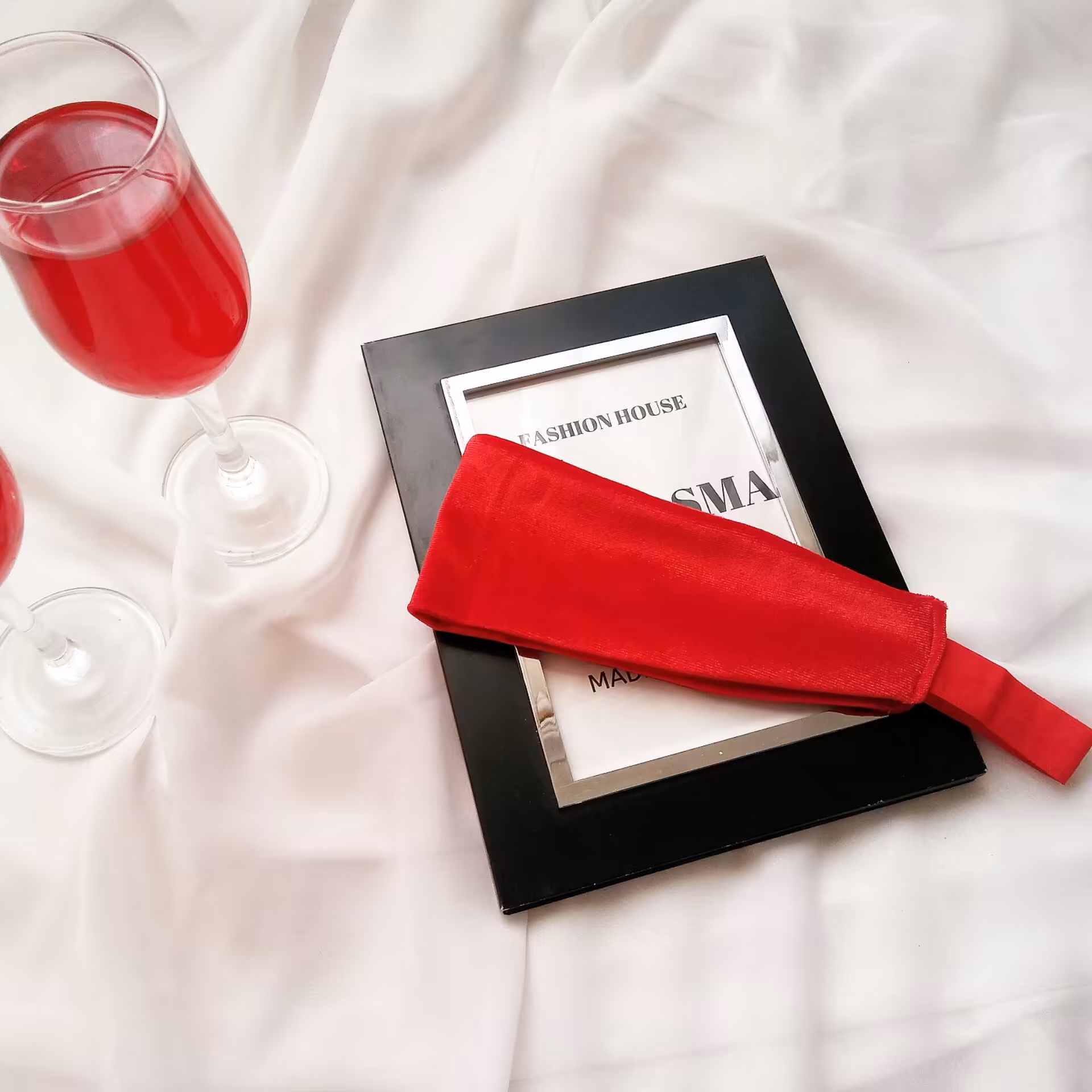 هد بند مخمل سفید مشکی قرمز 