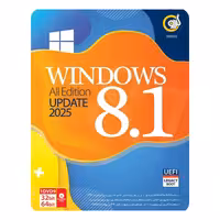 سیستم عامل ویندوز 8.1 آپدیت 2025 Windows 8.1 Update پشتیبانی از UEFI   Legacy نشر گردو