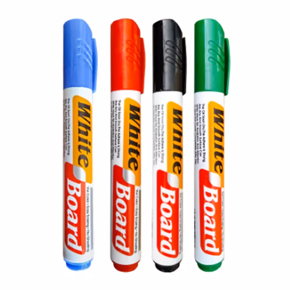 ماژیک وایت برد مدل KMT بسته 4 عددی