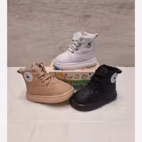 نیم ساق اسپرت پسرانه دخترانه آل استار طرح بند نما زیپی آستر خزدار گرم سبک راحت 