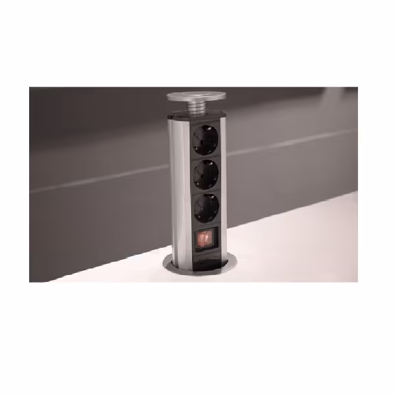 پریز برق استوانه ای دستی فانتونی مدل N371