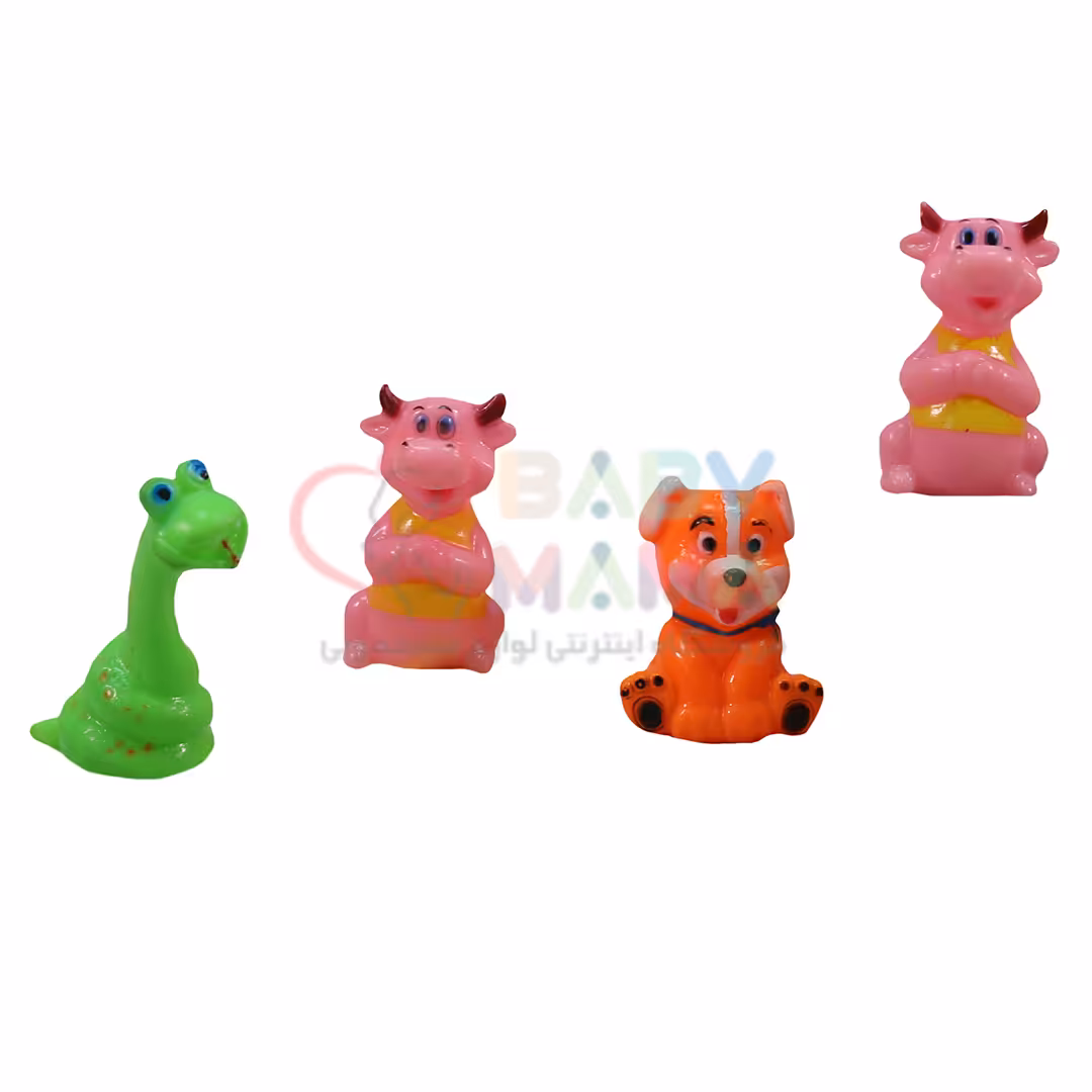 پوپت 4 عددی مدل حیوانات