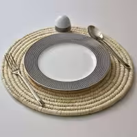 زیربشقابی حصیری 30سانت