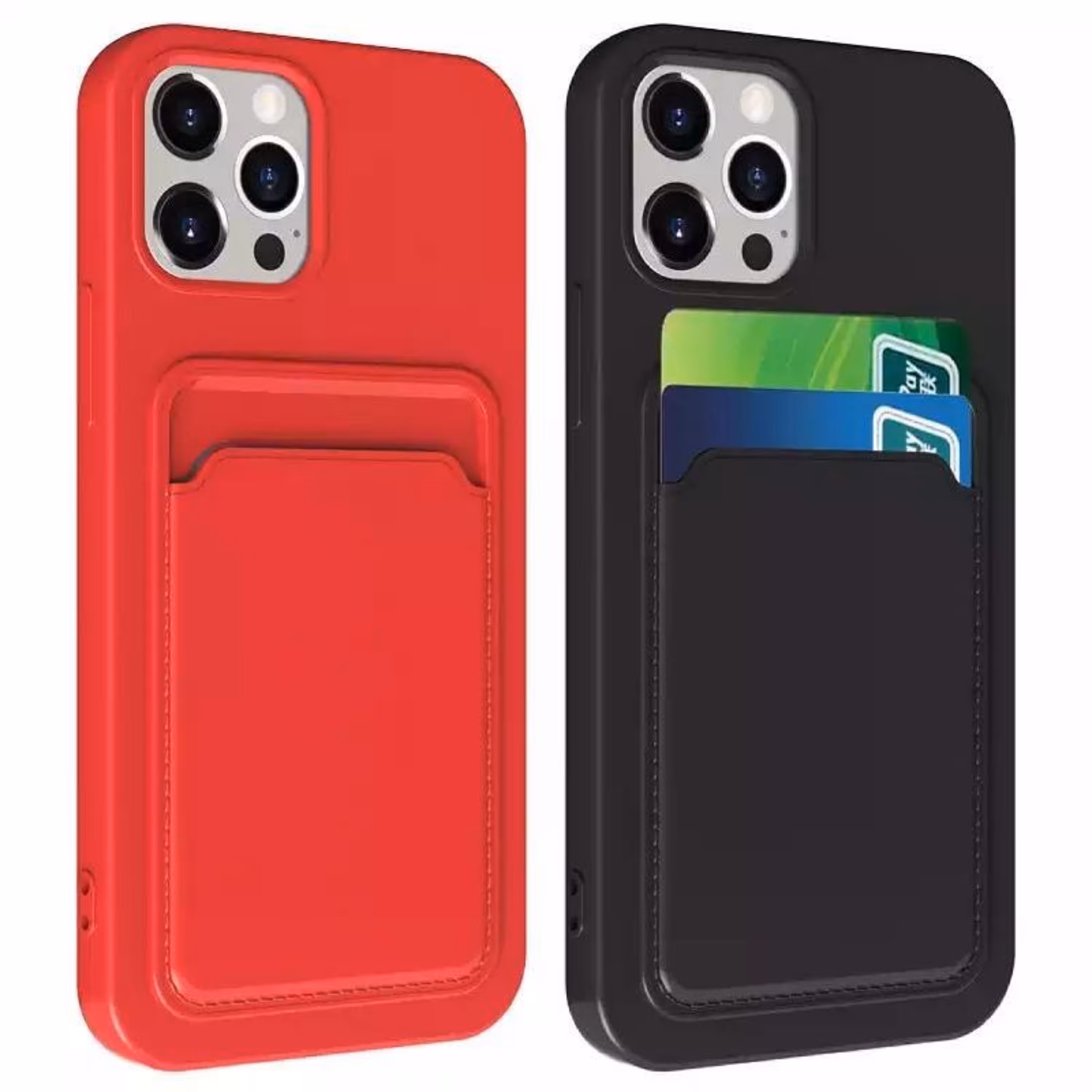 قاب های  سیلیکونی دارای جای کارت مناسب برای گوشی سامسونگA12 