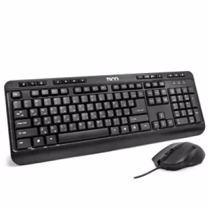 کیبورد و موس با سیم  مدل TSCO TKM8052  - کیبورد و ماوس تسکو TKM 8052