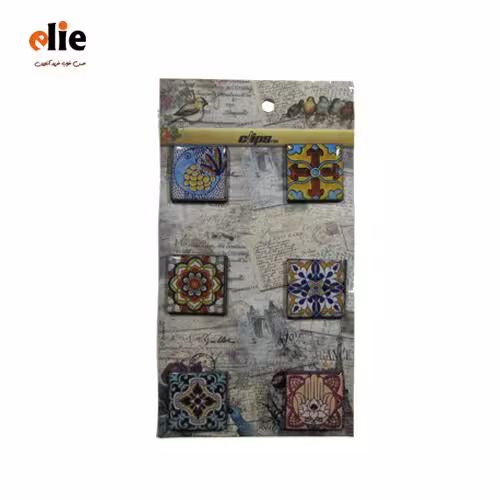 مگنت کلیپس طرح کاشی
