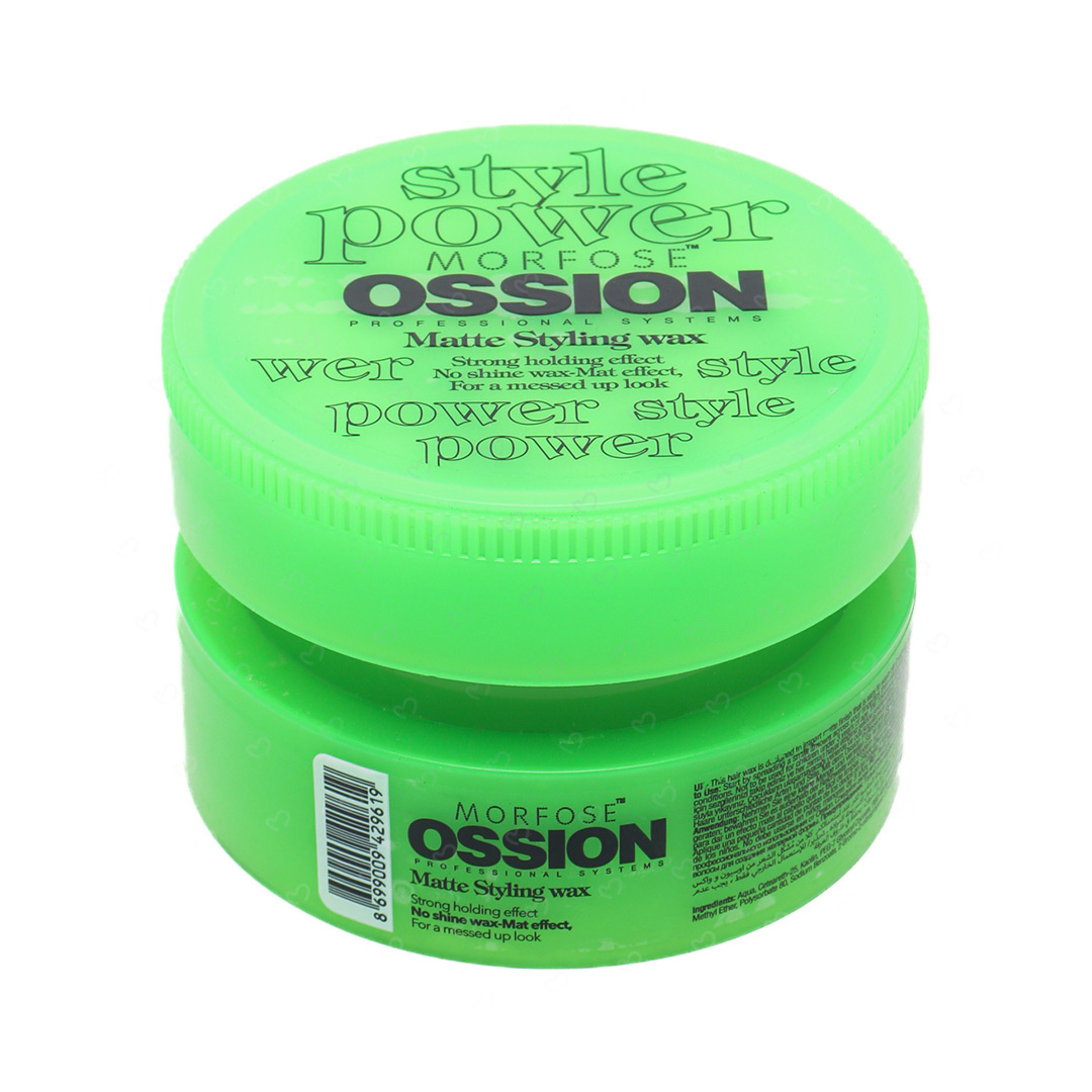 قیمت و خرید واکس مو مورفوس سری Ossion مدل Matte Styling حجم 100 میلی لیتر ⚡ اصل